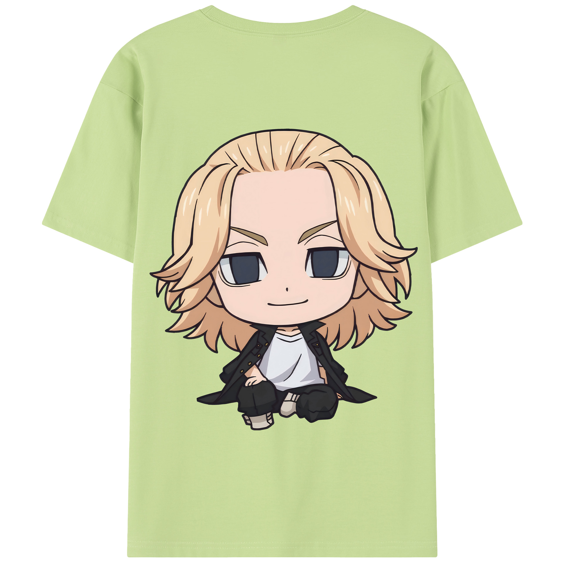 （画像用） 東京リベンジャーズ Tokyo Revengers 綿100％半袖Tシャツ（背面プリント）